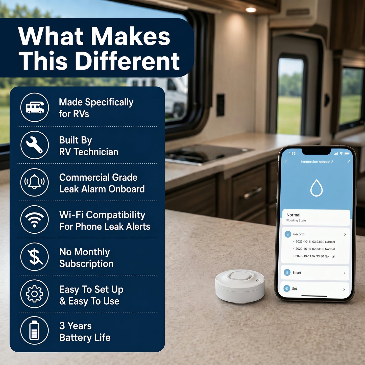 LeakAlert 360™ - RV Leak Protection