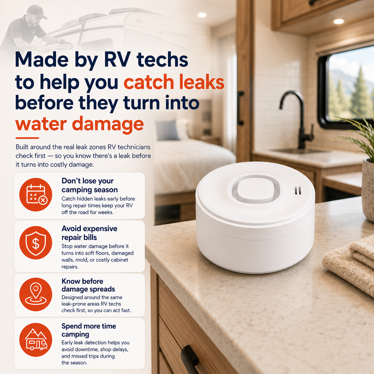 LeakAlert 360™ - RV Leak Protection